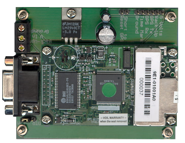 GPS kit providing NMEA output over RS-232